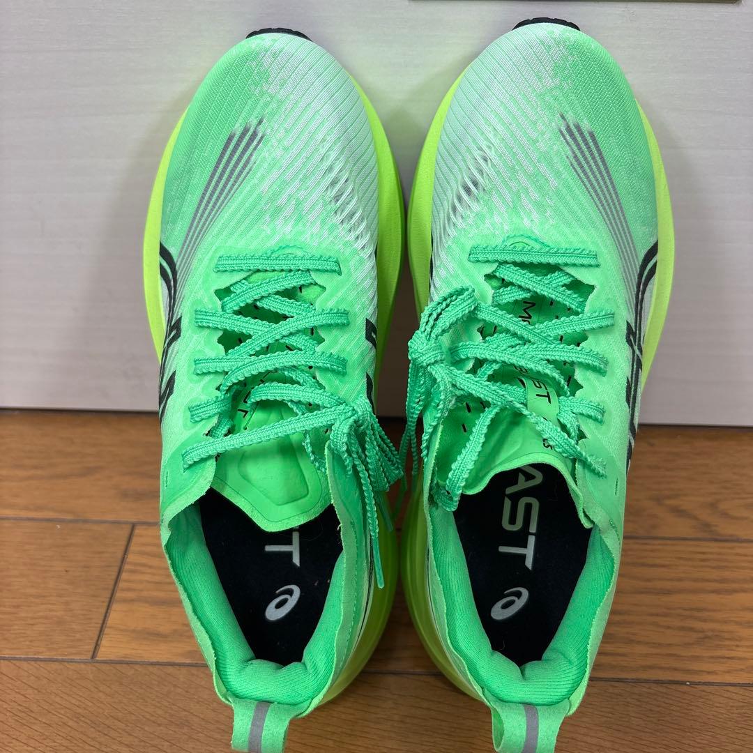 ASICS メガブラストグリーン23.5cm