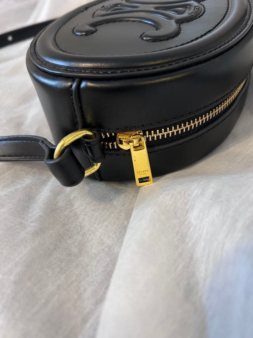 【CELINE 】　ノベルティ　キュイルトリオンフ　オーバルバッグ