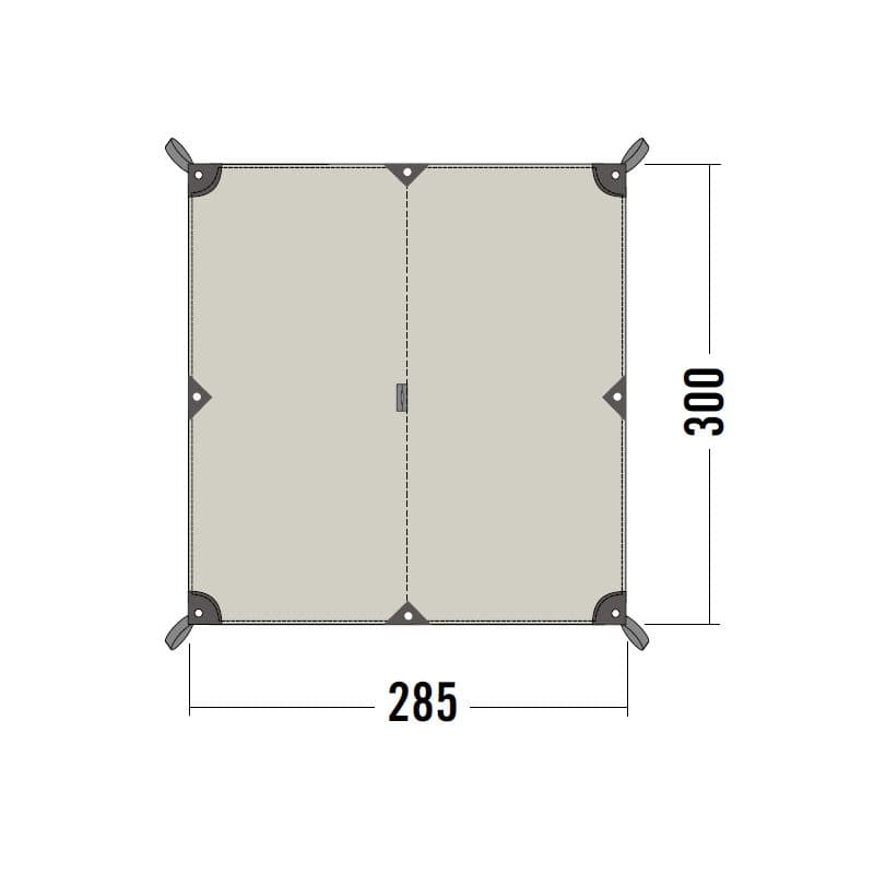 タープ　TATONKA TARP 2 TC
