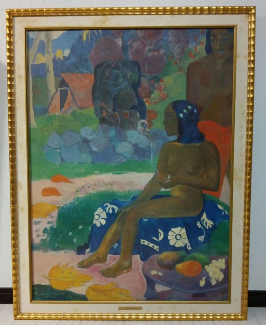 ゴーギャン　精密複製画 ヴァイラウマティ・テイ・オア 発送可　大型絵画