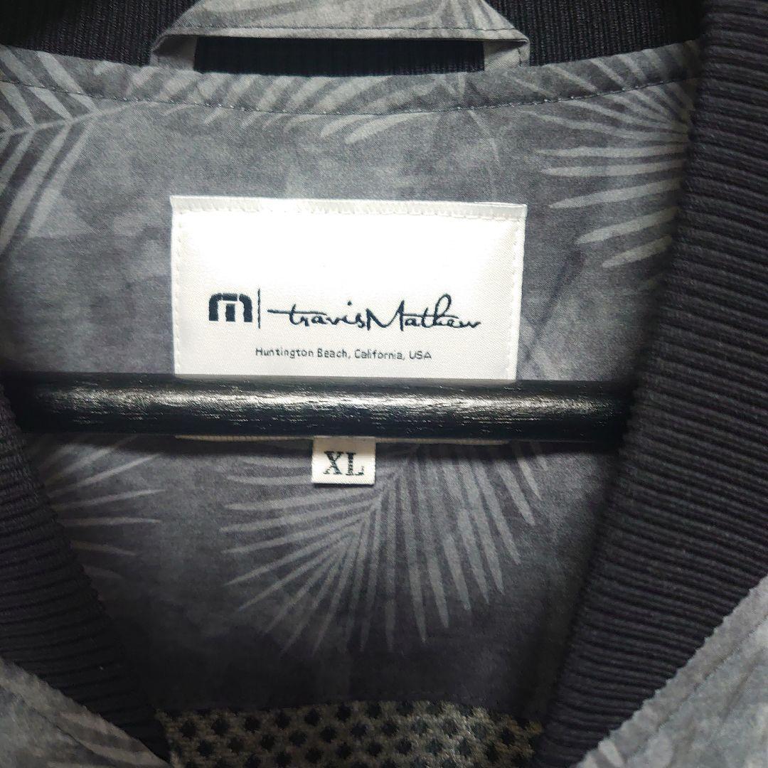 【美品】travisMathew トラヴィシュマシュー　XL 葉柄ジャケット
