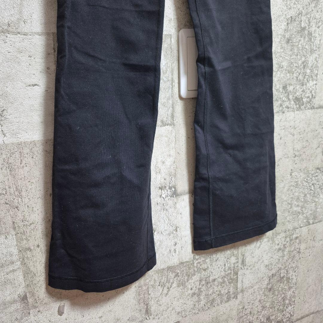 lululemon ルルレモン フレアパンツ ヨガパンツ ブラック サイズ2