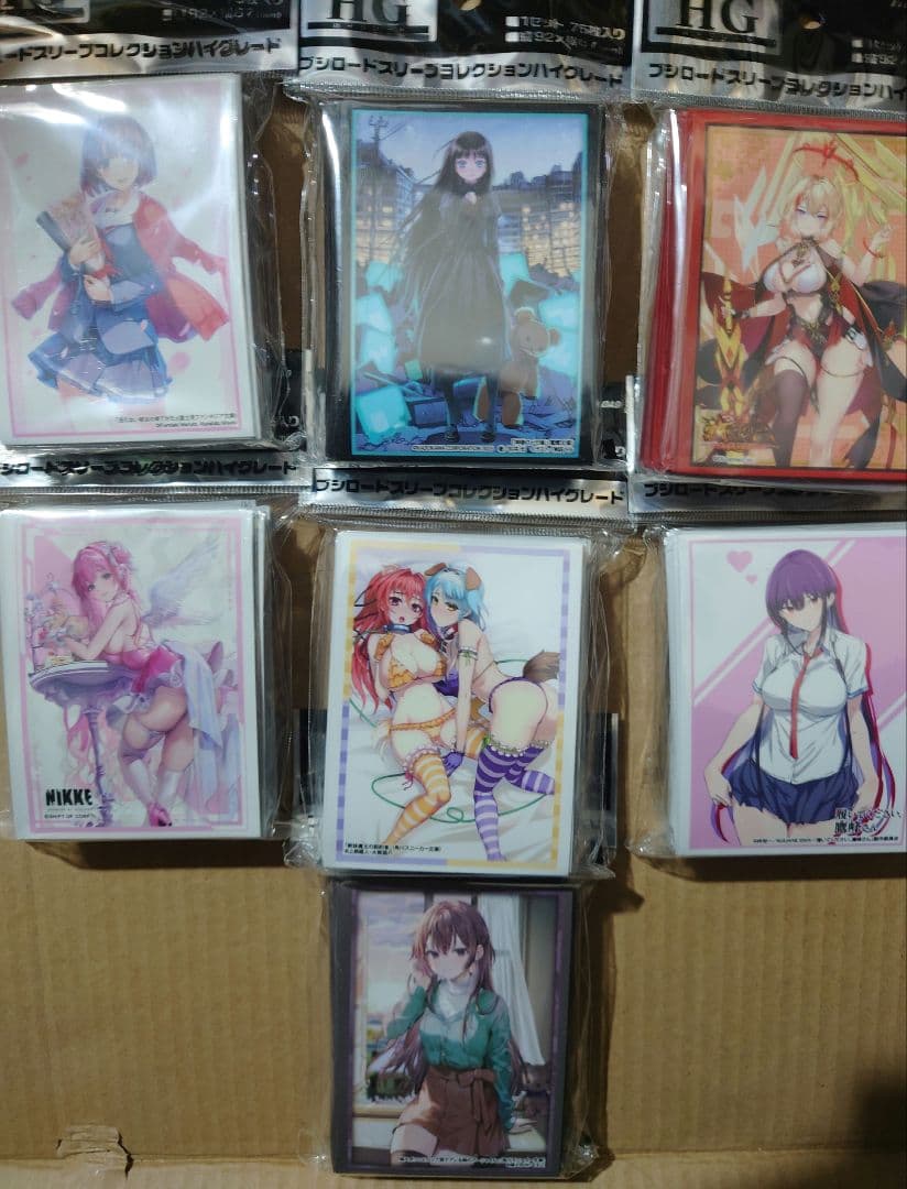 カードスリーブ　アニメ　ゲーム　まとめ　２０個