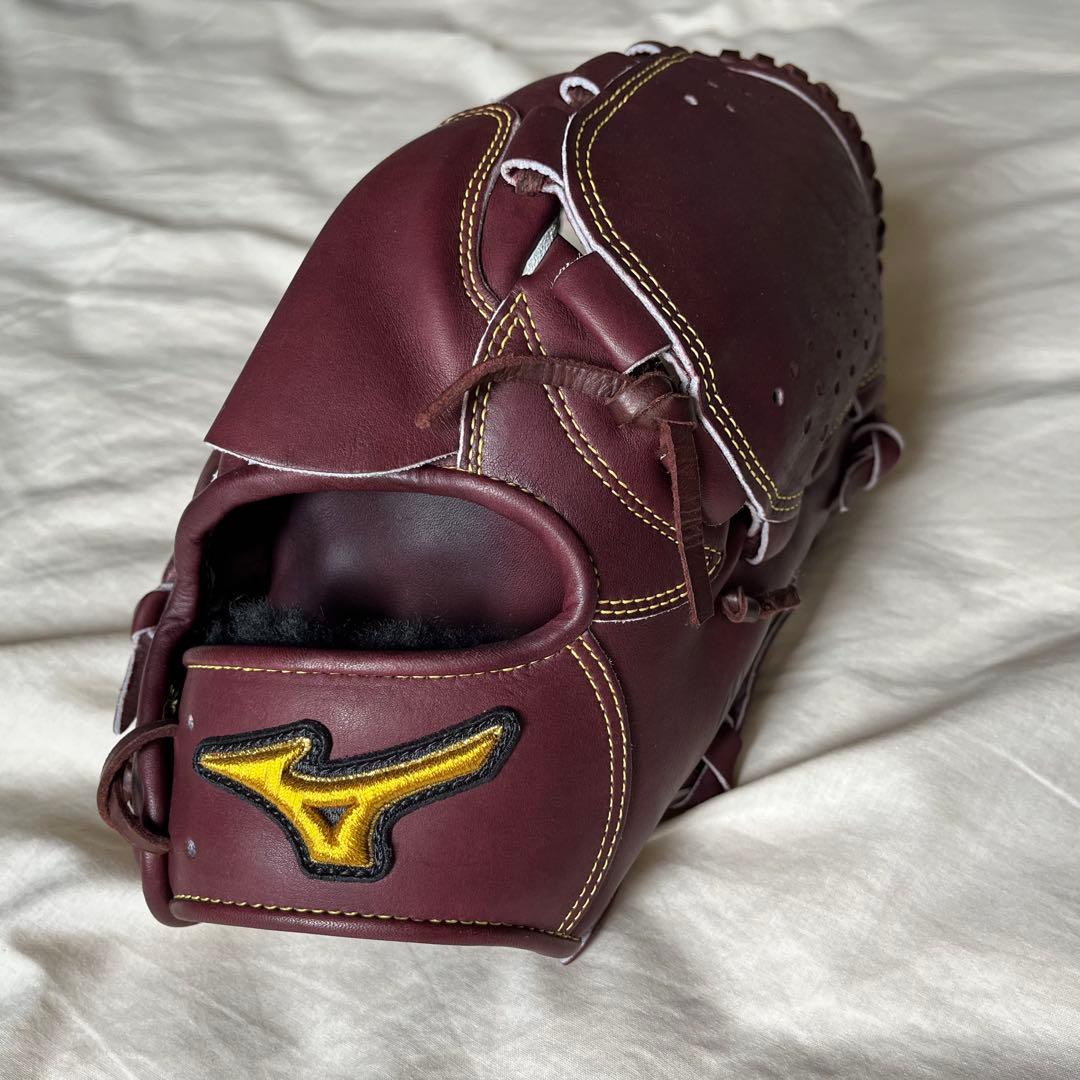 Mizuno Pro 硬式投手用グローブ プラムブラウン　即戦力　美品