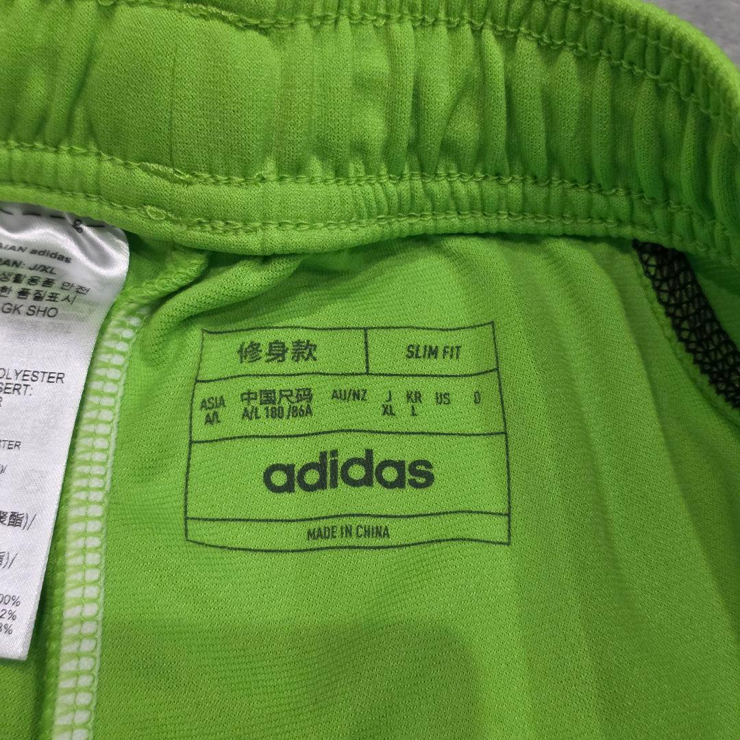 松本山雅　ユニフォーム　上下セット　XL　adidas　アディダス　黄緑