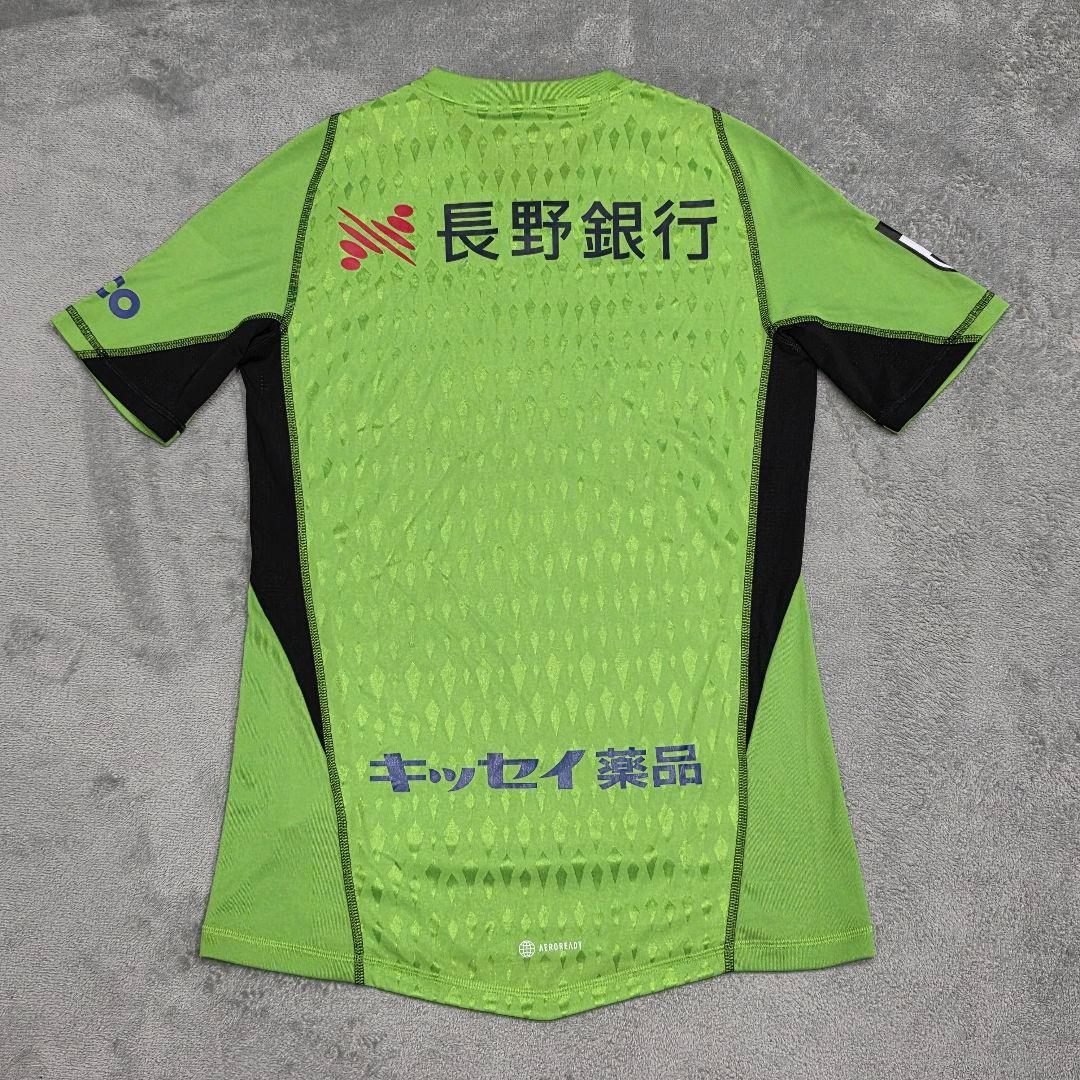 松本山雅　ユニフォーム　上下セット　XL　adidas　アディダス　黄緑