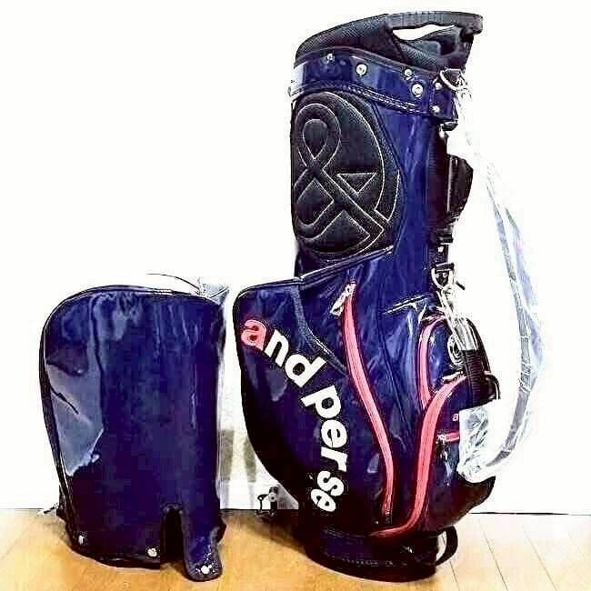 アンパスィ キャディバック☆ 限定 正規品 and per se Golf