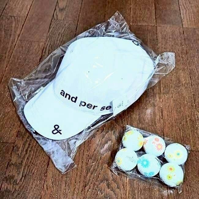 アンパスィ キャディバック☆ 限定 正規品 and per se Golf