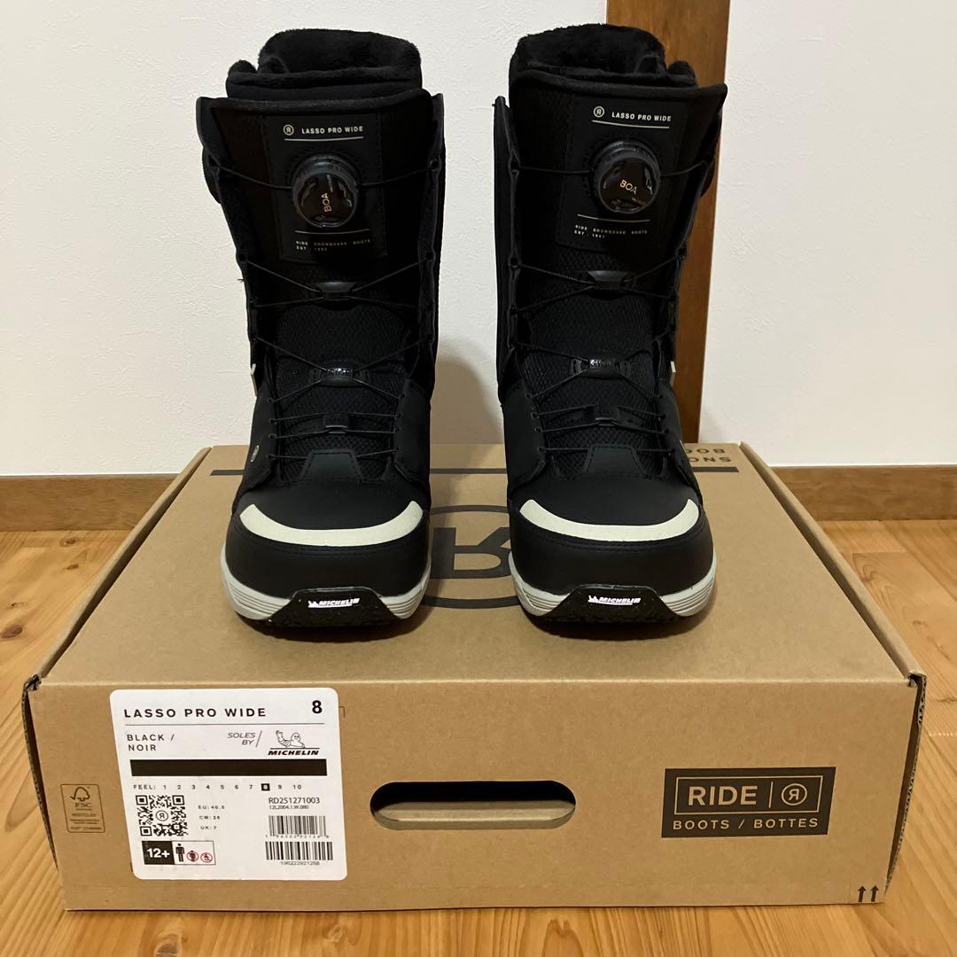 【新品未使用】RIDE LASSO PRO WIDE 25-26 26cm