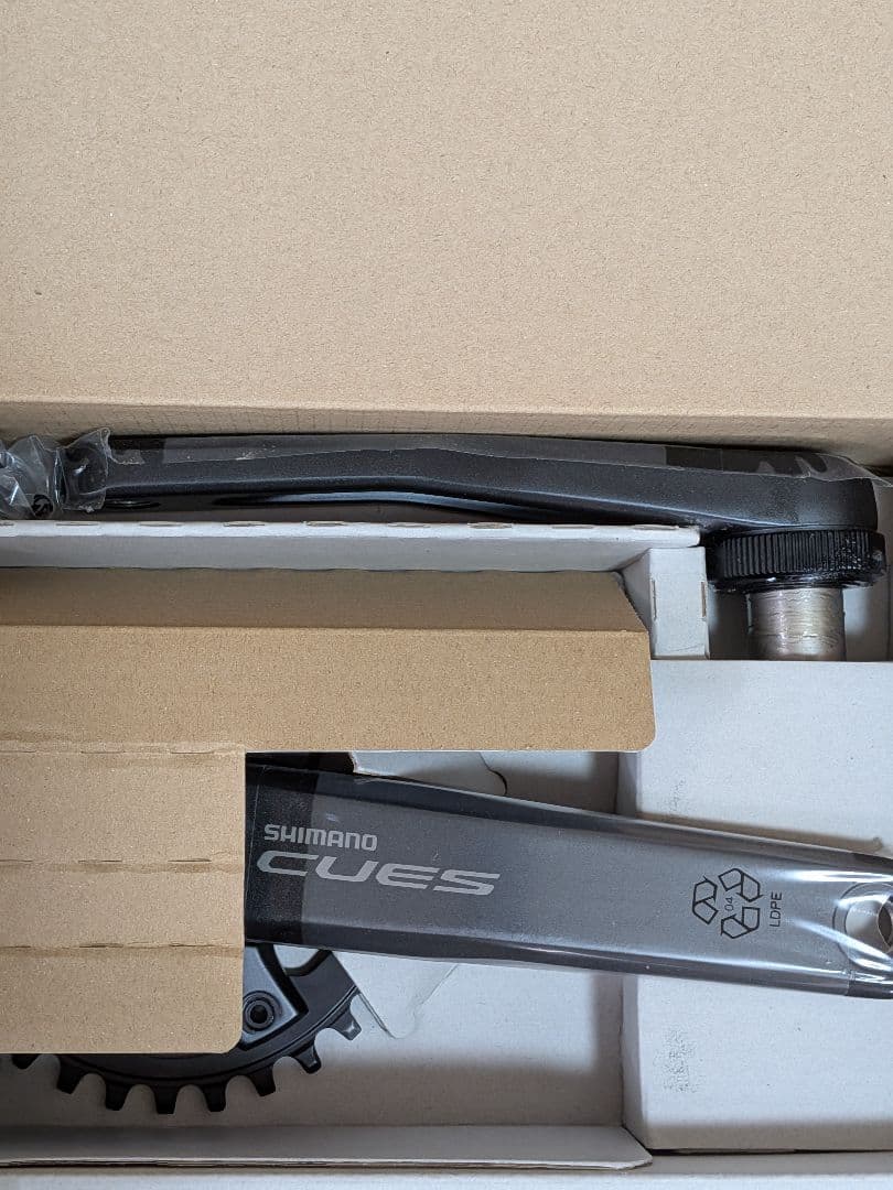SHIMANO CUES FC-U6000-1 クランクセット32T BB付き
