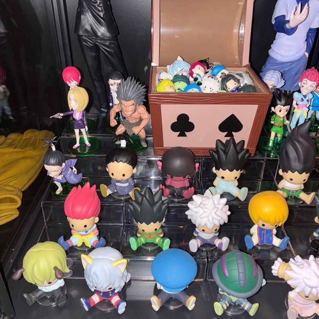 ハンターハンター　フィギュアセット　ペタドール　ヒソカのおもちゃ箱　一番くじ