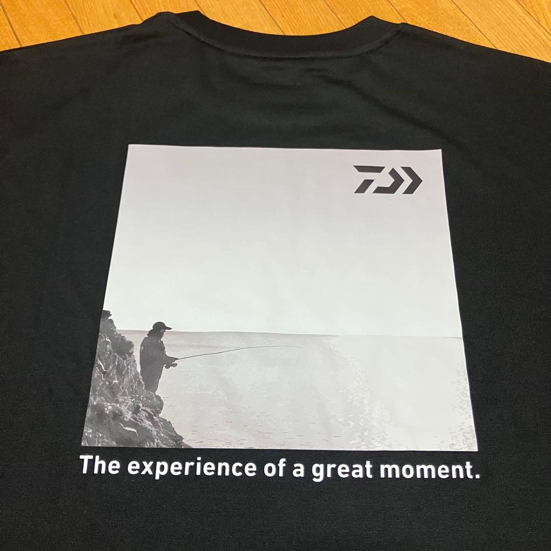 DAIWA 別注 ロゴデザイン ロングTシャツ ブラック M