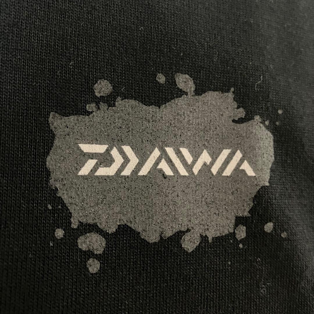 DAIWA 別注 ロゴデザイン ロングTシャツ ブラック M