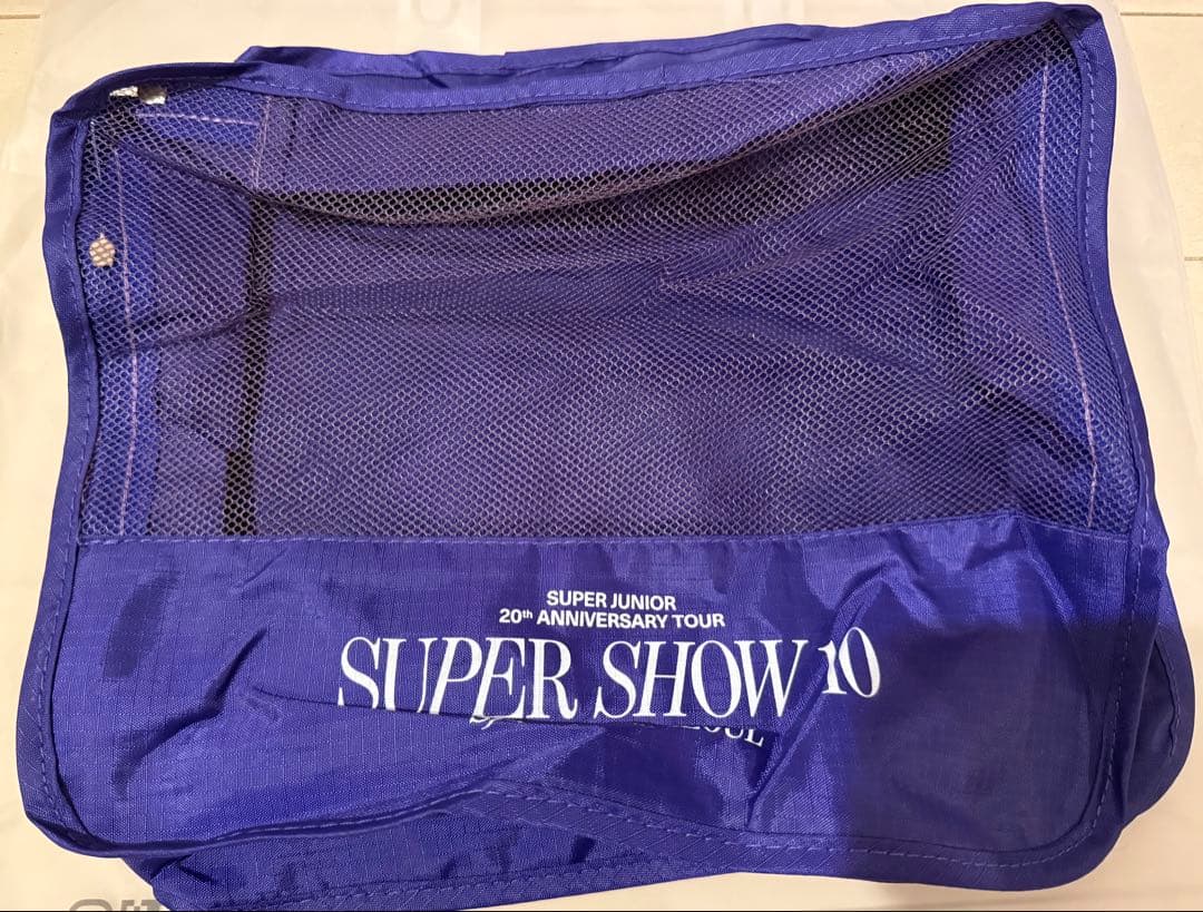 Super Junior SUPER SHOW10 アンコン　入場特典ポーチ