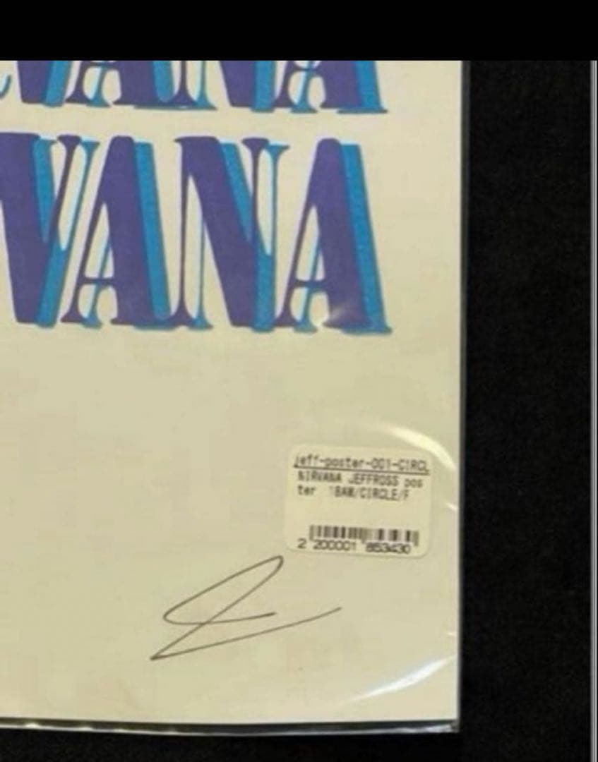 NIRVANA Original Artworkポスター ２枚セット