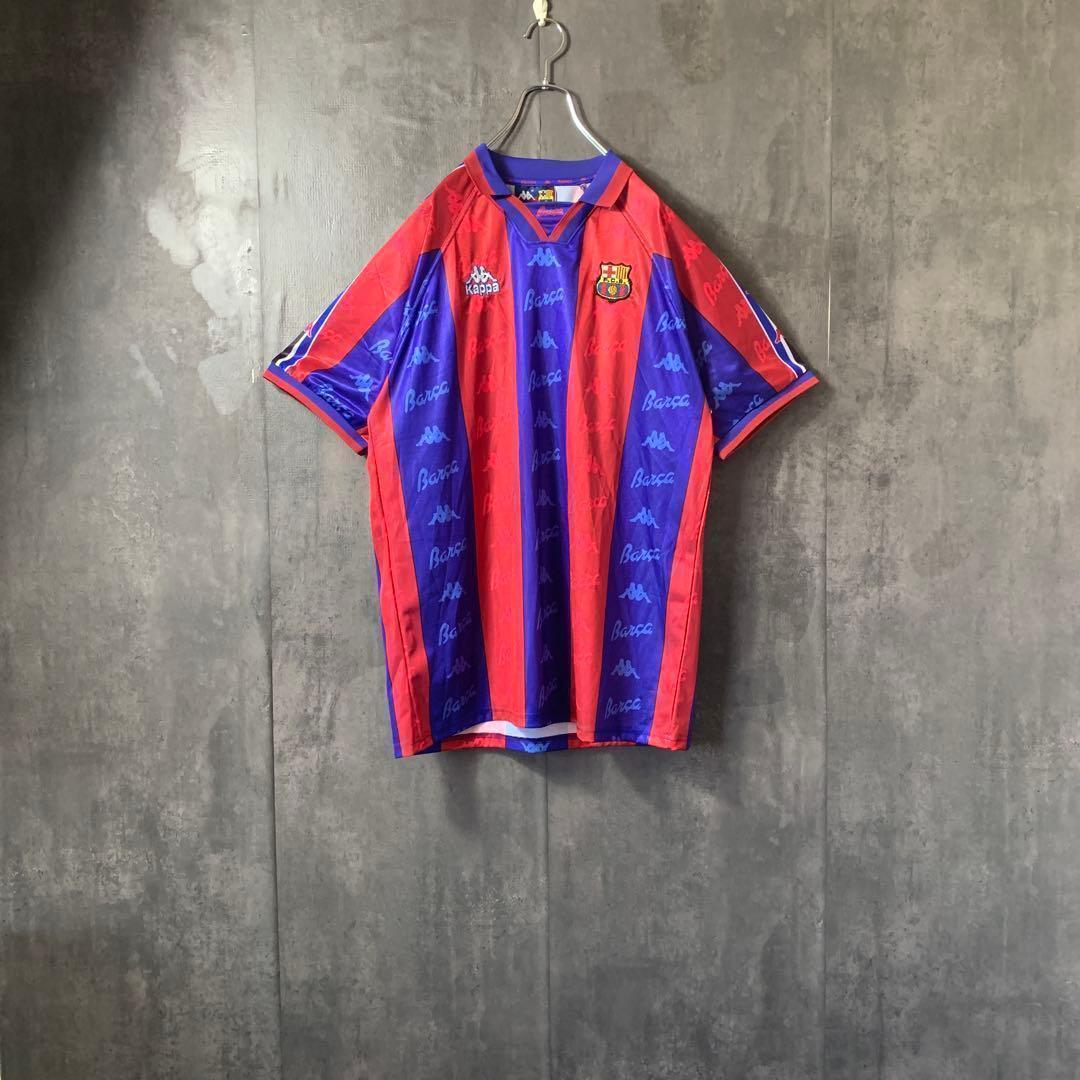 【★ロナウド】 カッパ バルセロナ 90s ユニフォーム 9番 2XL 人気商品