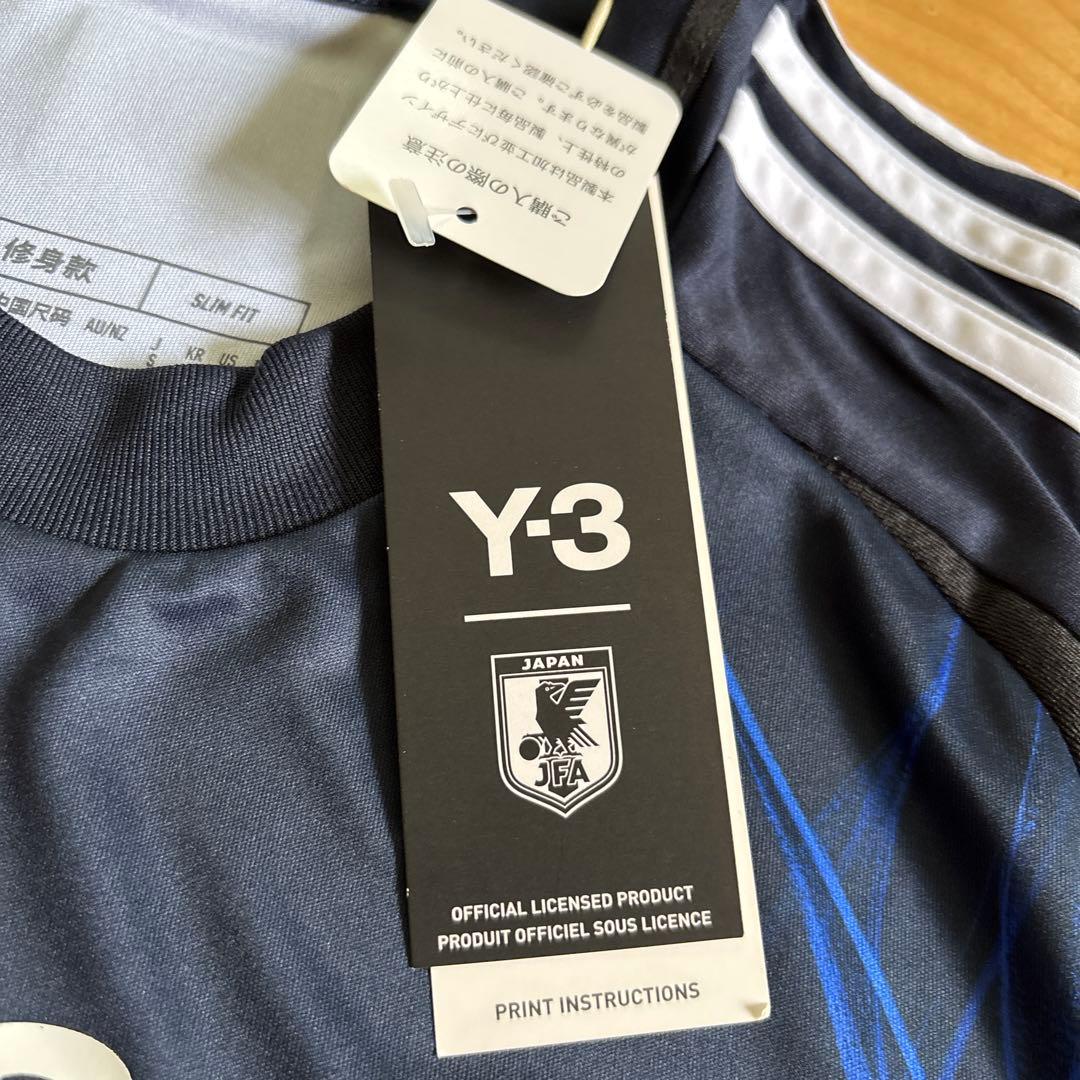 Y-3 サッカーウェア ダークブルー S