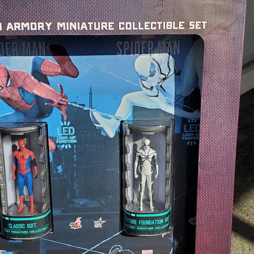 限定品 トイサピエンス スパイダーマン スーツ格納庫 6体 セット トイズ