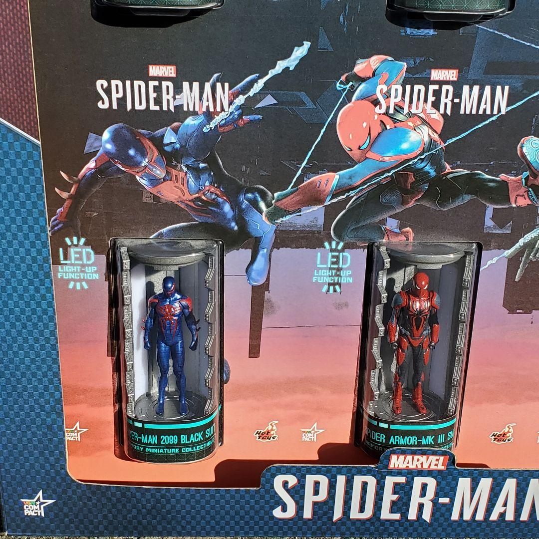 限定品 トイサピエンス スパイダーマン スーツ格納庫 6体 セット トイズ
