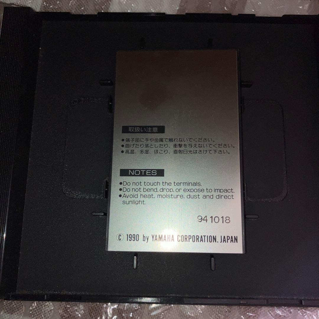 YAMAHA EOS VOICE CARD TK500 小室哲哉サイン入りTMN