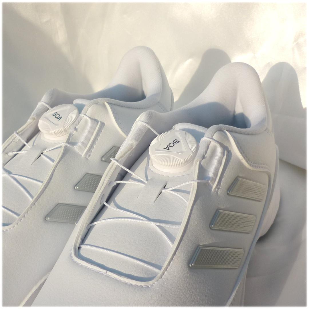 新品28cmアディダスゴルフ 白ゴルフシューズ LITE MAX BOA24