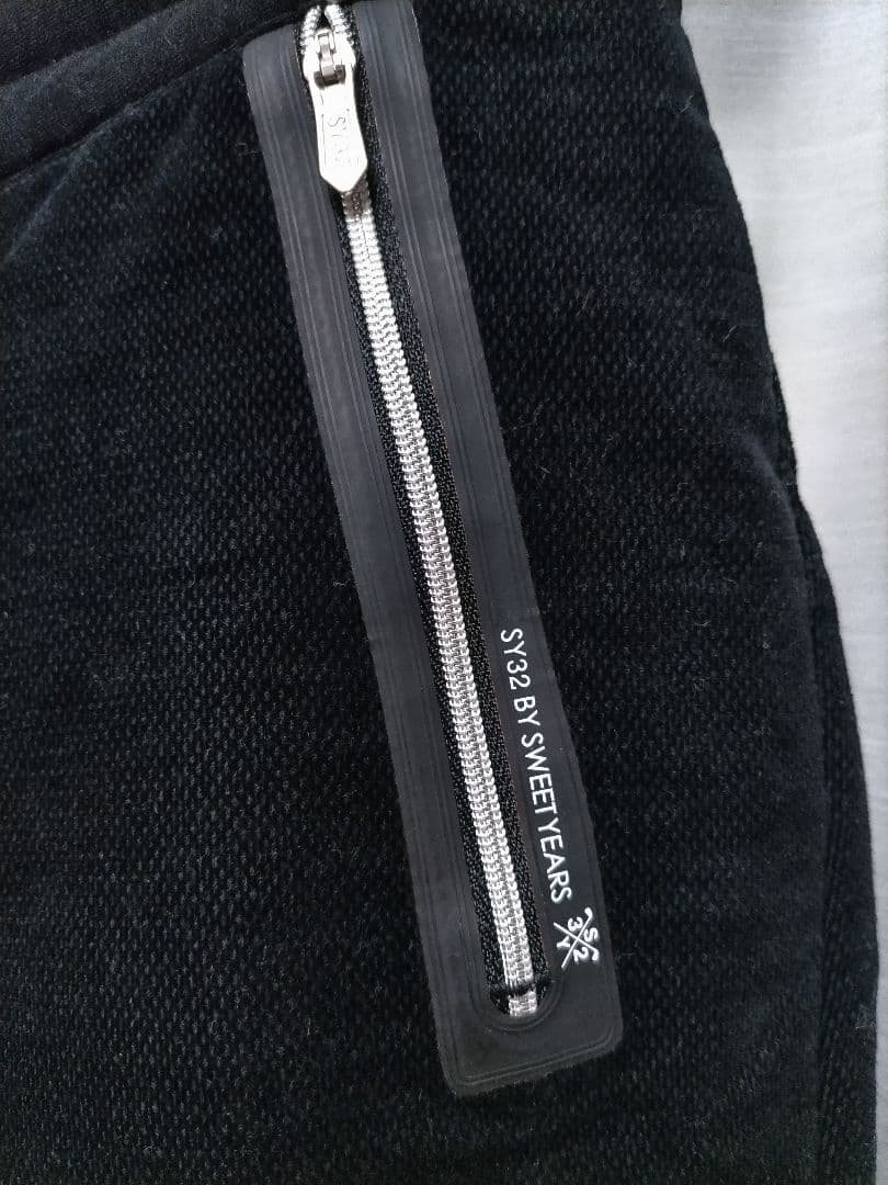 美品　SY32ゴルフ コーデュロイ　ストレッチ　パンツ　冬用　防寒