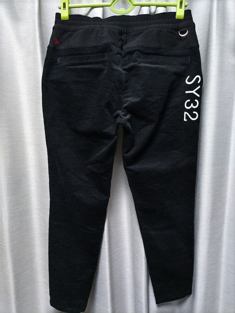 美品　SY32ゴルフ コーデュロイ　ストレッチ　パンツ　冬用　防寒