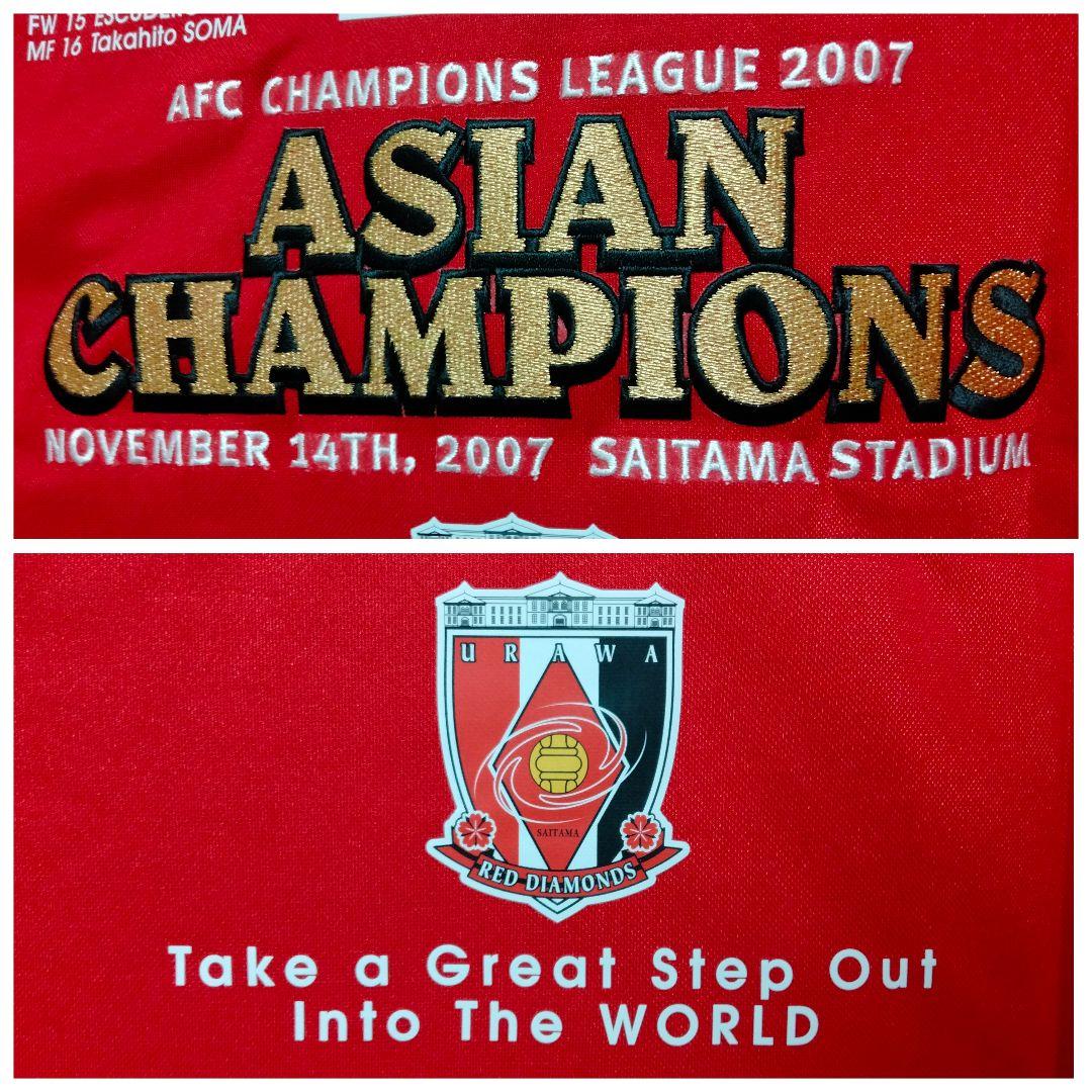 浦和レッズ 2007 ACL優勝記念 メモリアルユニフォーム 紙タグ付き
