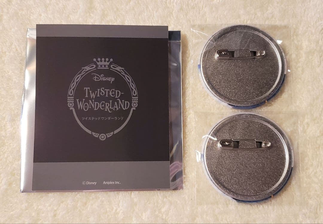 ツイステ くつろぎマイルームver. 缶バッジ フォト風カード イデア