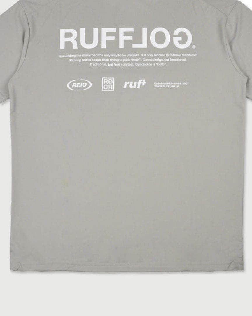 未使用　ラフロッグ　モックネック　ティー　 RUFFLOG