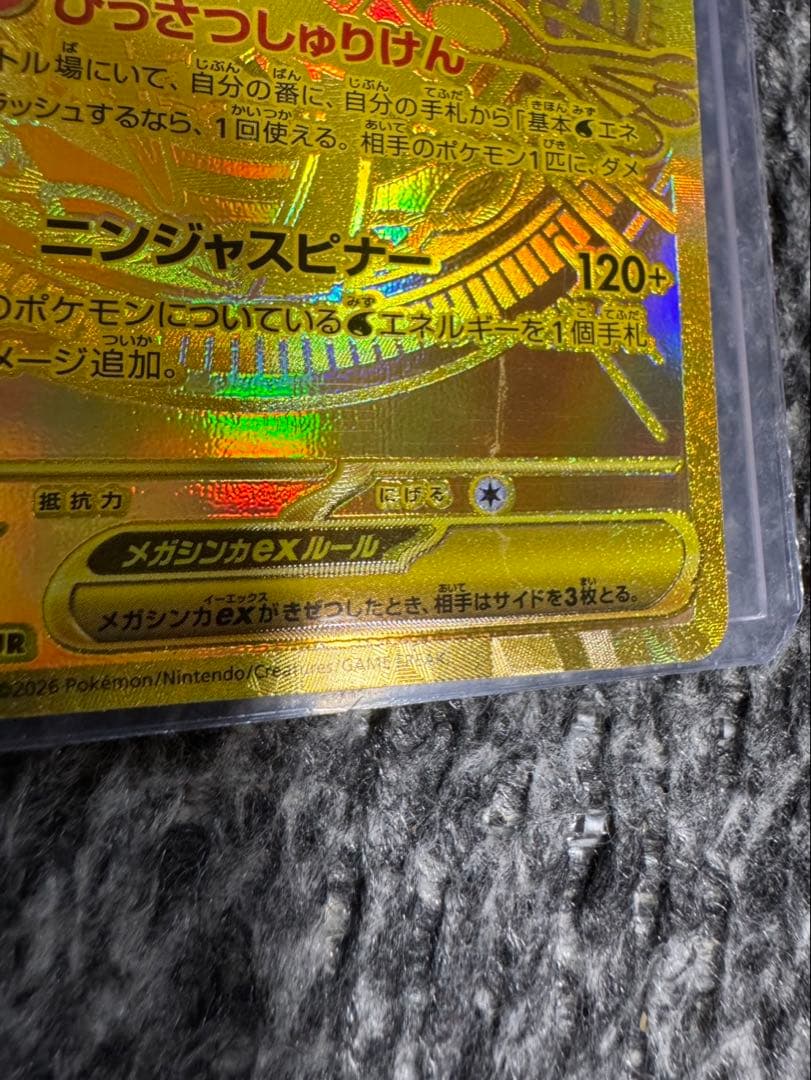 メガゲッコウガEX mur メガカイリューEX mur