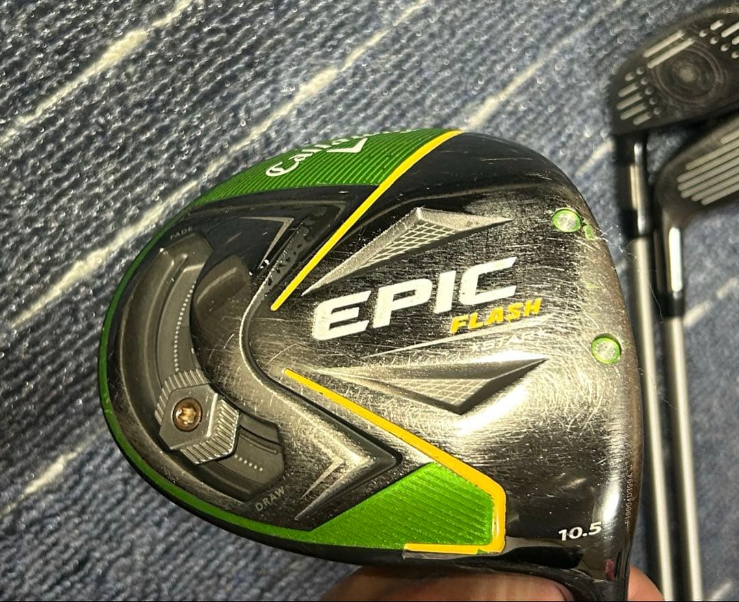 Callaway EPIC FLASH ドライバー　ウッド　ユーティリティ　3本