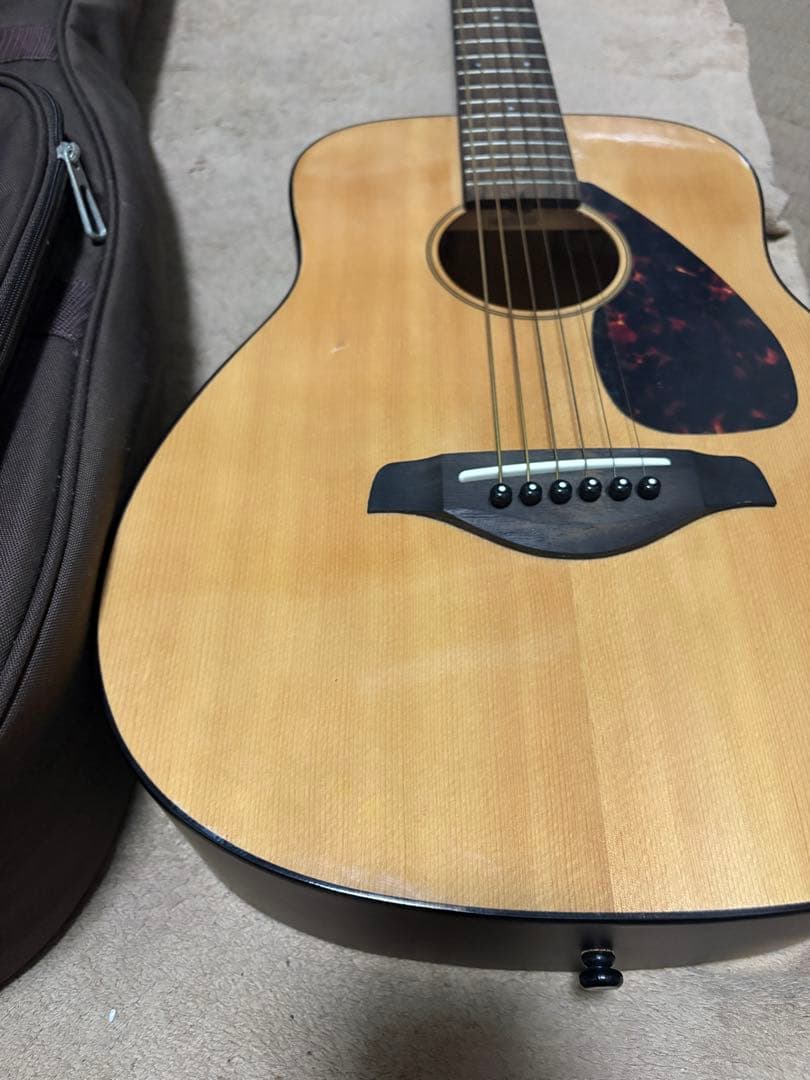 Yamaha ミニアコースティックギター JR2ケース　本チューナーカポ替え弦