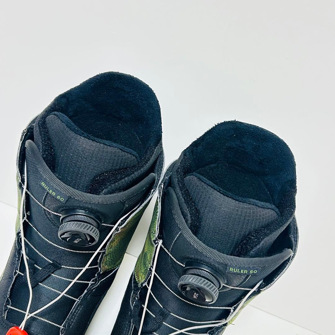 【美品】Burton Step-On RULER 28.5cm 迷彩柄 BOA