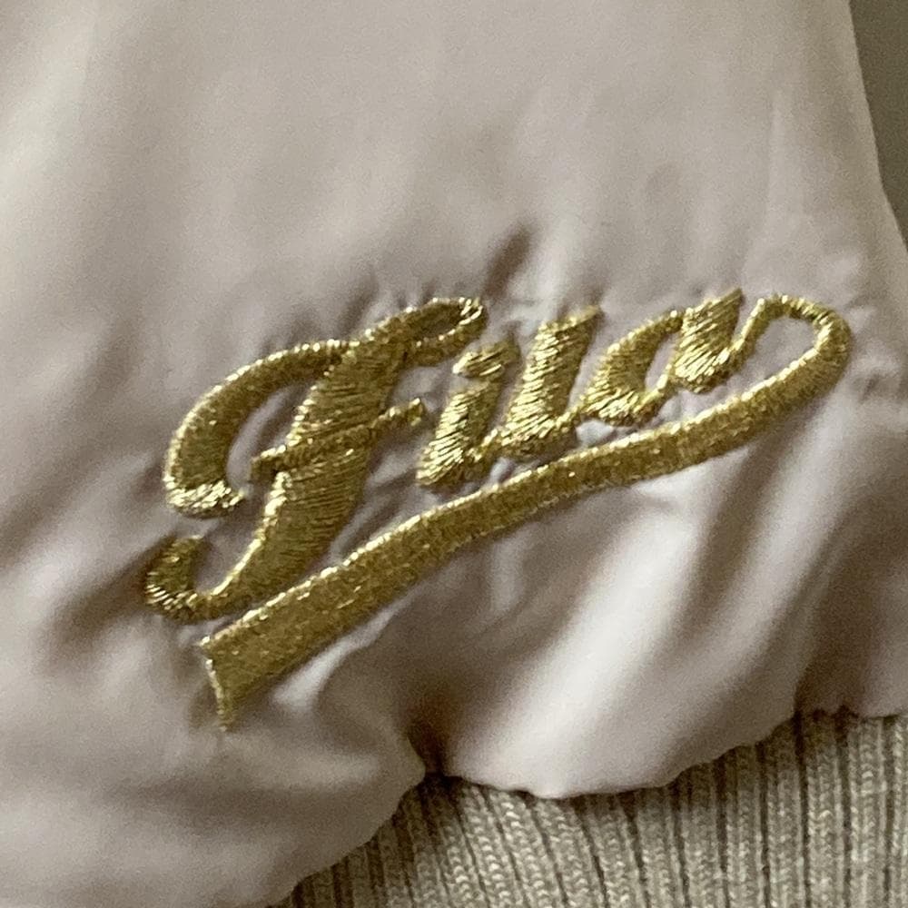 【GOLFウェア】FILA GOLF ロングダウン ジャケット ウェア 刺繍