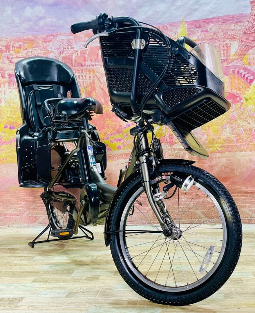 ZK3852 電動自転車 ヤマハ パスキス 子供乗せ 20インチ 送料無料