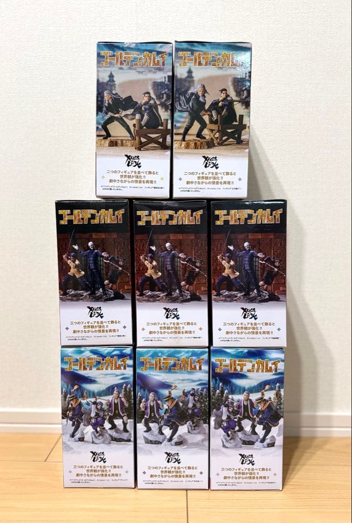 TVアニメ『ゴールデンカムイ』XrossLink フィギュアセット8点まとめ売り