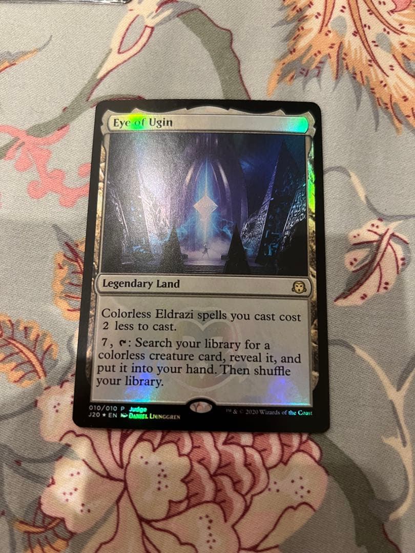 MTG【FOIL】ジャッジ褒賞 英語版 ウギンの目 / Eye of Ugin