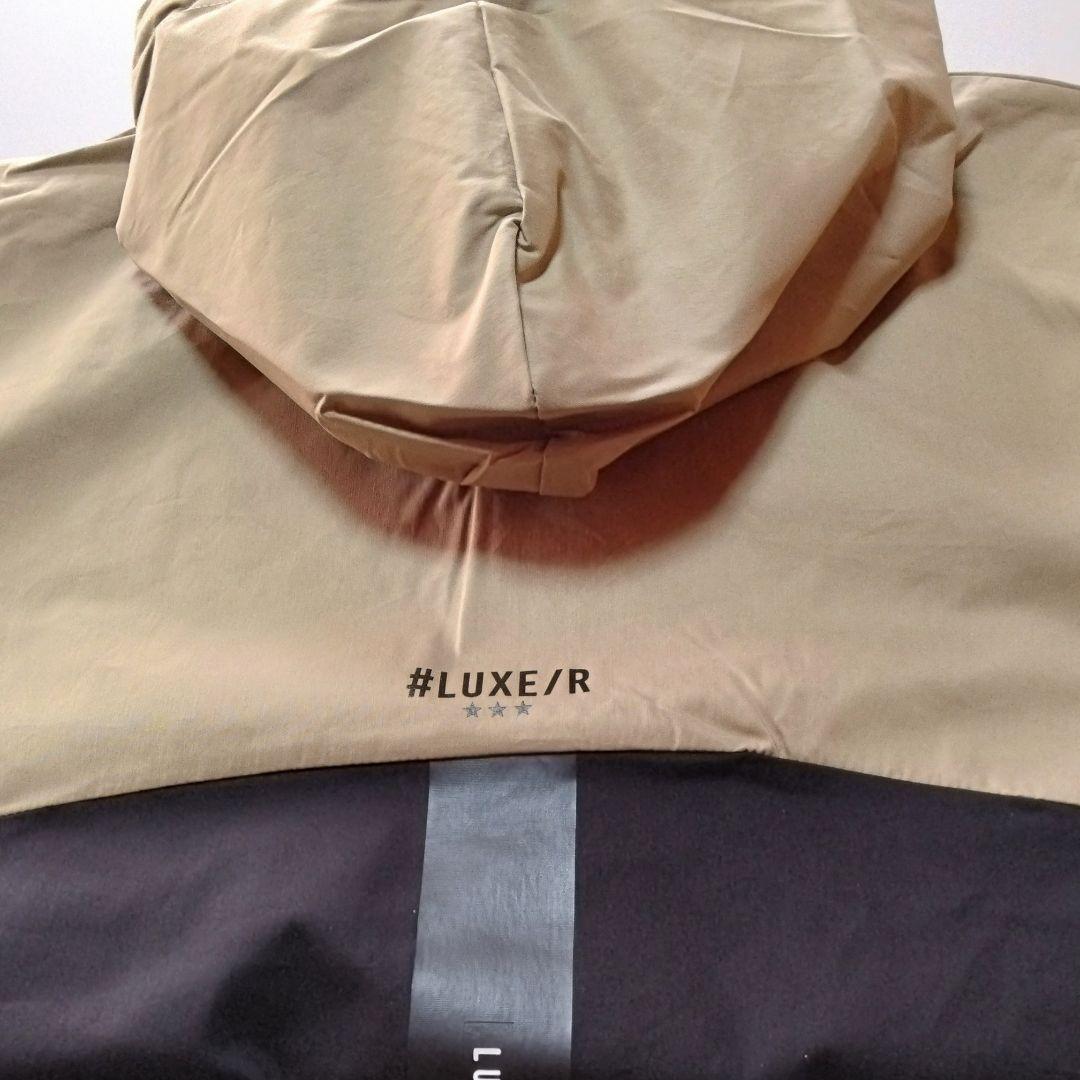 LUXE/R GOLF ストレッチ布帛プルパーカー 45817BGXL②