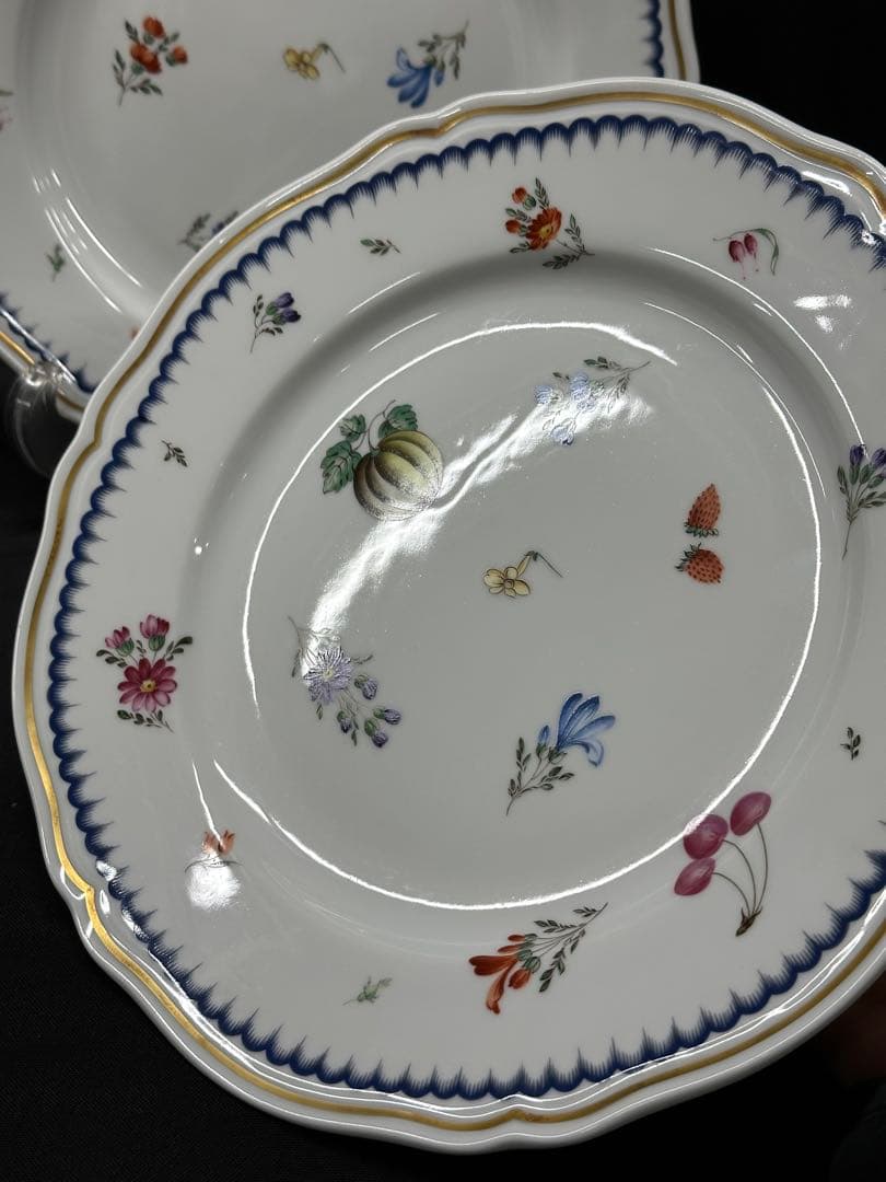 ⑥ 26cm 【USED】Richard Ginori プレート2P
