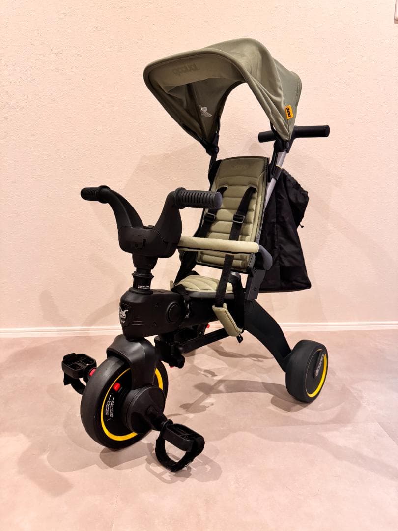 doona Liki Trike【世界最小折りたたみ三輪車】リキトライク カーキ