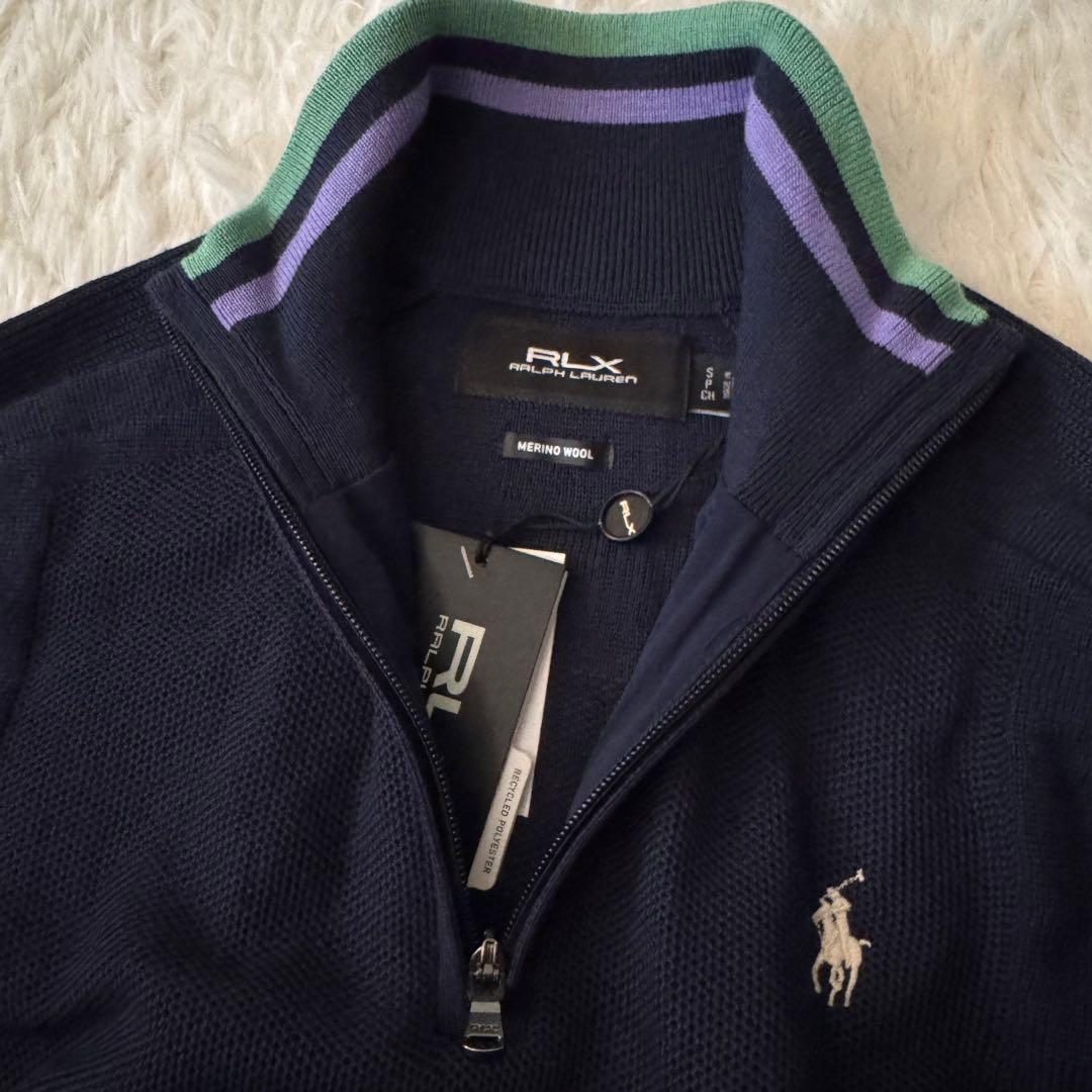 新品タグ付き✨RLX ラルフローレン 24AW 現行QR レディース S ポニー