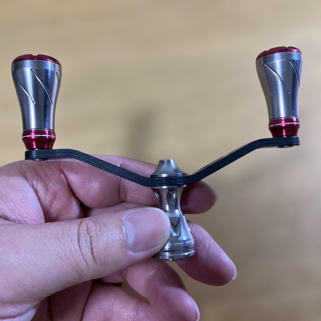 美品　早い物勝ち　ダイワ用　ゴメクサス　ダブルハンドル　ハイテン　スタンド
