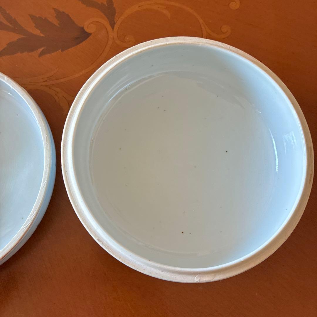 古伊万里　蓋付　鉢　染付