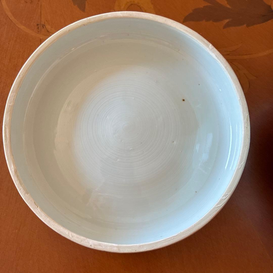 古伊万里　蓋付　鉢　染付