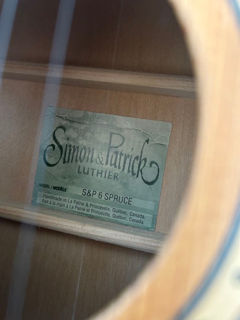 Simon & Patrick S&P 6 Spruce アコースティックギター