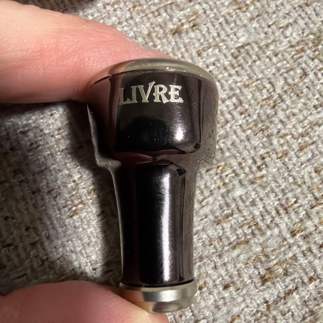 LIVREハンドルノブ IP＆チタン フォルテッシモ ブラウン2個セット中古品