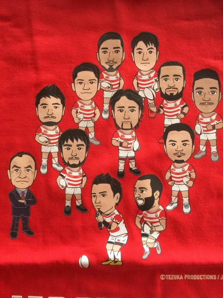 ラグビーワールドカップ 2015 日本代表 記念Tシャツセット XL