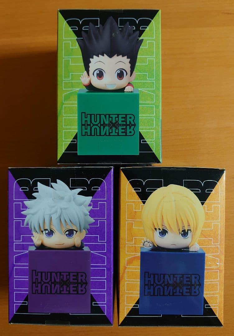 ハンターハンター ひっかけ フィギュア ① ゴン キルア クラピカ 新品未開封