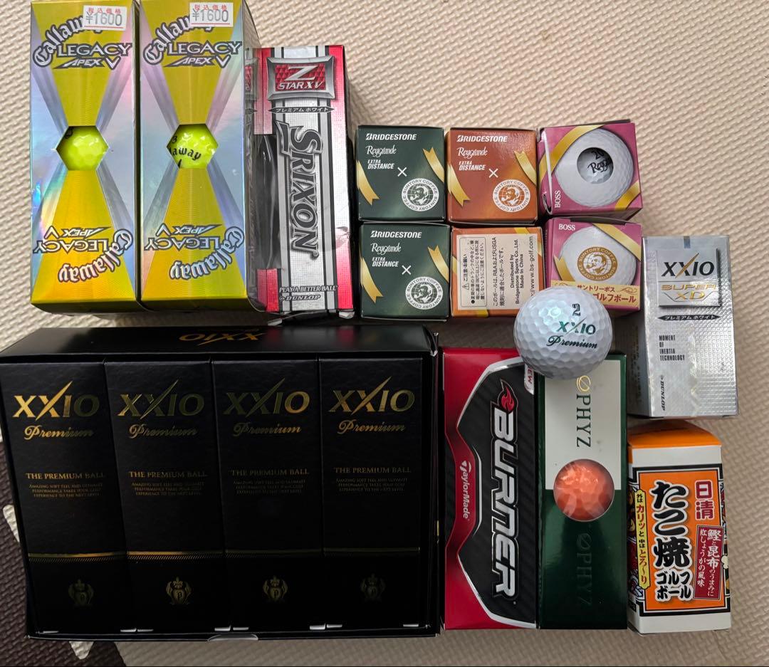 XXIOpremium 他全40球 　ゴルフボール未使用セット品
